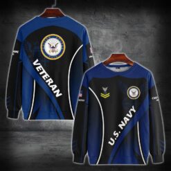 US Navy, E 7 Red - Sweatshirt