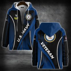 US Navy, Duty, Honor, Country - Zip Hoodie