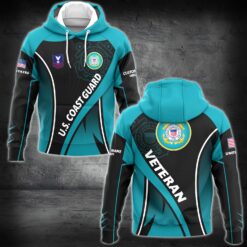 US Coast Guard, E 4 Red - Hoodie