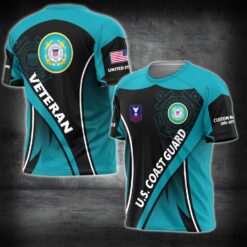 US Coast Guard, E 4 Red - T-Shirt