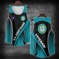US Coast Guard, E 3 Blue - Tank-Top