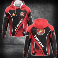 US Marine Corps, Duty, Honor, Country - Hoodie