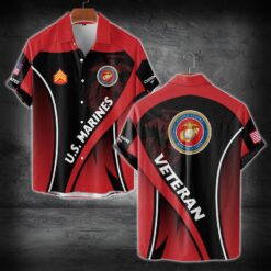 US Marine Corps, E 3 Marines Lance Corporal - Short Sleeve Button Shirt