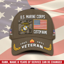 US Marine Corps, E 7 Marines Gunnery Sergeant - Classic Cap