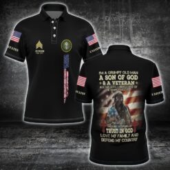 US Army, E 9 Army Command Sergeant Major - Polo Shirt