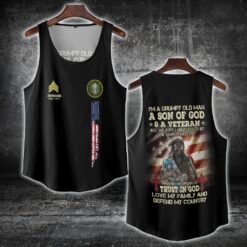 US Army, E 9 Army Command Sergeant Major - Tank-Top