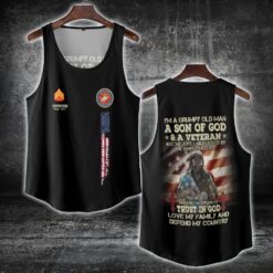 US Marine Corps, E 8 Marines First Sergeant - Tank-Top