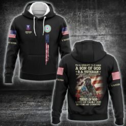 US Coast Guard, E 7 Red - Hoodie