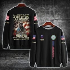 US Coast Guard, E 9 Gold - Sweatshirt