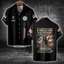 US Coast Guard, Thank a Veteran - Short Sleeve Button Shirt