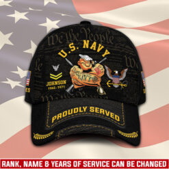 US Navy, E 7 Gold - Classic Cap