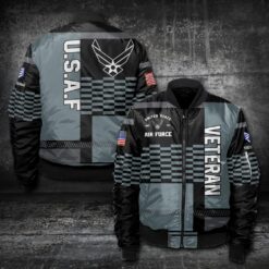 US Air Force, Proud Veteran - Bomber Jacket