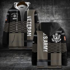 US Army, Once A Soldier, Always A Soldier - Zip Hoodie