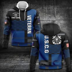 US Coast Guard, E 8 Gold - Hoodie