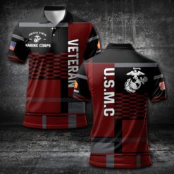 US Marine Corps, E 6 Marines Staff Sergeant - Polo Shirt