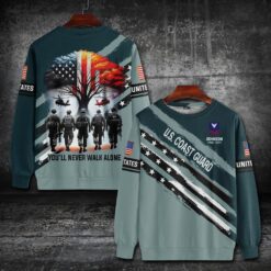 US Coast Guard, E 9 Gold - Sweatshirt