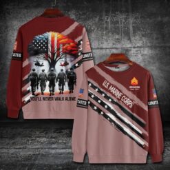 US Marine Corps, E 7 Marines Gunnery Sergeant - Sweatshirt