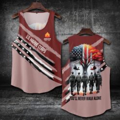 US Marine Corps, Thank a Veteran - Tank-Top