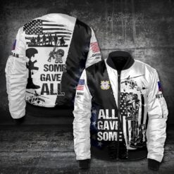 US Coast Guard, E 8 Gold - Bomber Jacket