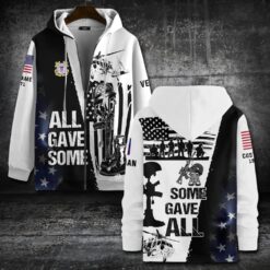 US Coast Guard, E 3 Red - Zip Hoodie