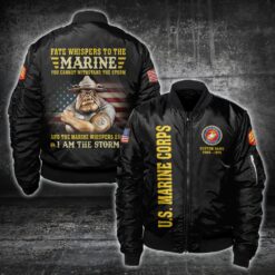 US Marine Corps, E 9 Marines Sergeant Major - Bomber Jacket