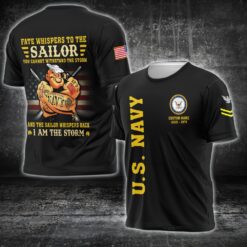 US Navy, E 7 Red - T-Shirt