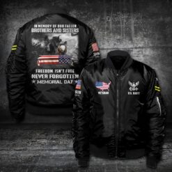 US Navy, E 5 Gold - Bomber Jacket