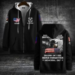 US Coast Guard, E 4 Red - Zip Hoodie