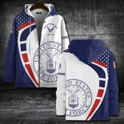 US Air Force , E 8 Air Force First Sergeant - Zip Hoodie