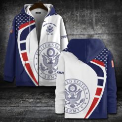 US Army, E 5 Army Specialist - Zip Hoodie