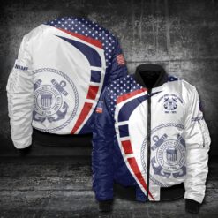 US Coast Guard, Thank a Veteran - Bomber Jacket