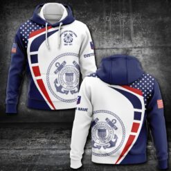 US Coast Guard, E 7 Gold - Hoodie