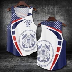 US Coast Guard, Land Of The Free, Because Of The Brave - Tank-Top