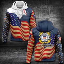 US Coast Guard, Proud Veteran - Hoodie