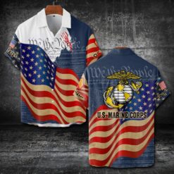 US Marine Corps, W 4 Marines Chief Warrant Officer 4 - Short Sleeve Button Shirt