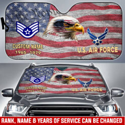 US Air Force , E 3 Air Force Airman First Class - Car Sun Shade