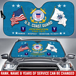 US Coast Guard - Car Sun Shade