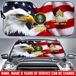 US Army - Car Sun Shade