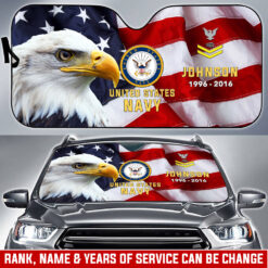 US Navy - Car Sun Shade