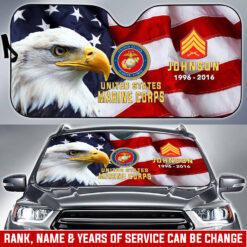 US Marine Corps - Car Sun Shade