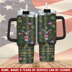 US Army, Once A Soldier, Always A Soldier - Stainless Steel Tumbler 40oz