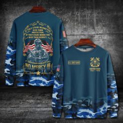 US Coast Guard, E 3 Blue - Sweatshirt