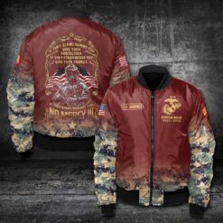 US Marine Corps, E 9 Marines Sergeant Major - Bomber Jacket