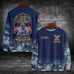 US Navy, E 3 Red - Sweatshirt