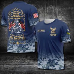 US Navy, E 7 Gold - T-Shirt