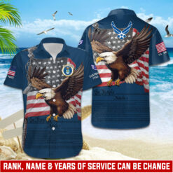US Air Force , Duty, Honor, Country - Hawaii Shirt