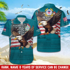 US Coast Guard, E 3 White - Hawaii Shirt