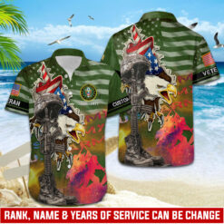 US Army, W 2 Army Chief Warrant Officer 2 - Hawaii Shirt