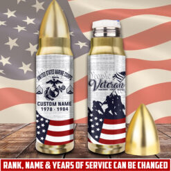 US Marine Corps, E 2 Marines Private First Class - Bullet Tumbler 32oz