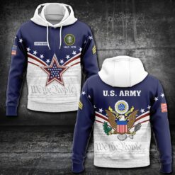 US Army, Land Of The Free, Because Of The Brave - Hoodie